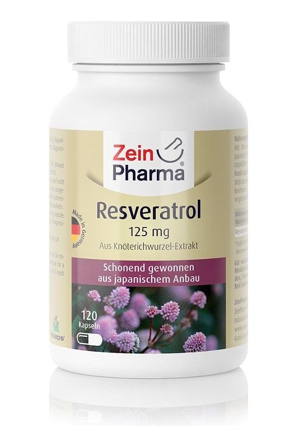 Zein Pharma - Resveratrol, 125mg - 120 caps - Nutri.se