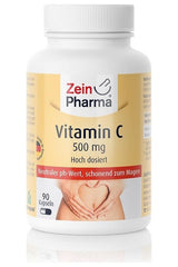 Zein Pharma - Vitamin C Buffered, 500mg - 90 caps - Nutri.se