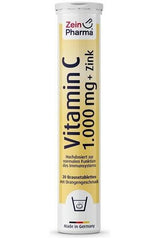 Zein Pharma - Vitamin C + Zinc, Orange - 20 effervescent tabs - Nutri.se