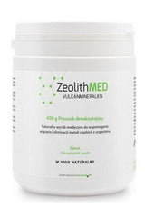 Zeolithmed Micronized Medical Zeolite 400g detox powder for effective heavy metal removal and detoxification.