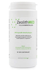 Zeolithmed 200 Capsules - Micronized medical zeolite for detoxification and heavy metal elimination.