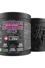 Zoomad Labs Tribulus + Zinc supplement, 60 capsules, supports testosterone levels and physical performance.