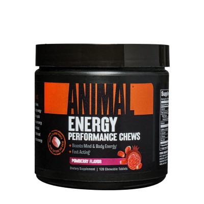 Universal Nutrition - Animal Energy Chews, Pomberry - 120