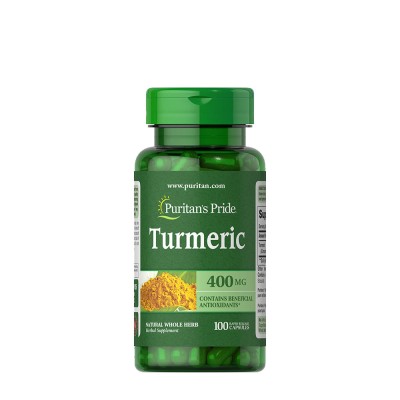 Puritan's Pride - Turmeric 400 mg - 100 Capsules