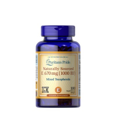Puritan's Pride - Vitamin E-1000 IU Mixed Tocopherols Natural -