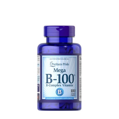 Puritan's Pride - Vitamin B-100® Complex - 100 Caplets