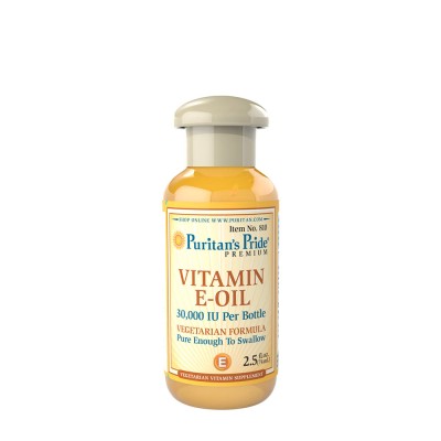 Puritan's Pride - Vitamin E-Oil 30,000 IU - 74 ml