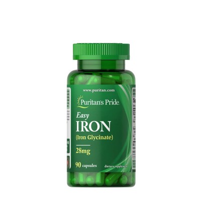 Puritan's Pride - Easy Iron 28 mg - 90 Capsules