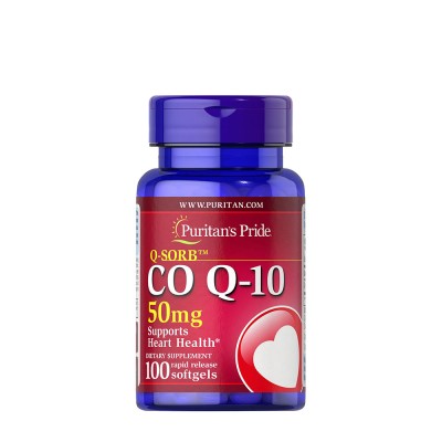 Puritan's Pride - Q-SORB™ Co Q-10 50 mg - 100 Softgels