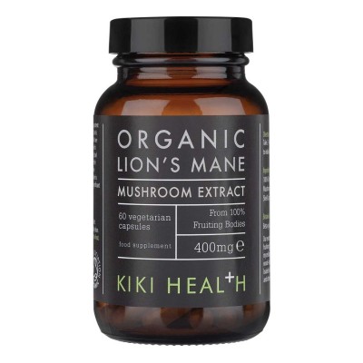 KIKI Health - Lion's Mane's Extract Organic, 400mg - 60 vcaps