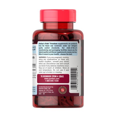 Puritan's Pride - Apple Cider Vinegar 480 mg - 200 Tablets