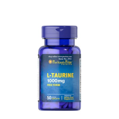 Puritan's Pride - Taurine 1000 mg - 50 Caplets