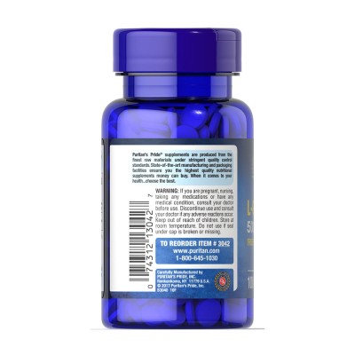 Puritan's Pride - L-Glutamine 500 mg - 100 Tablets