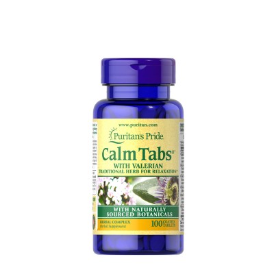 Puritan's Pride - Calm Tabs® with Valerian, Passion Flower