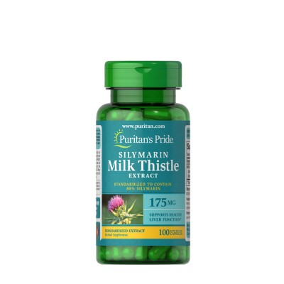 Puritan's Pride - Milk Thistle Standardized 175 mg (Silymarin)