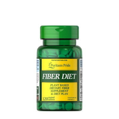 Puritan's Pride - Fiber Diet - 120 Tablets