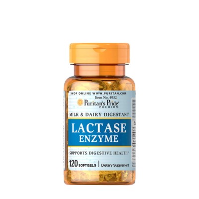 Puritan's Pride - Lactase Enzyme 125 mg - 120 Softgels