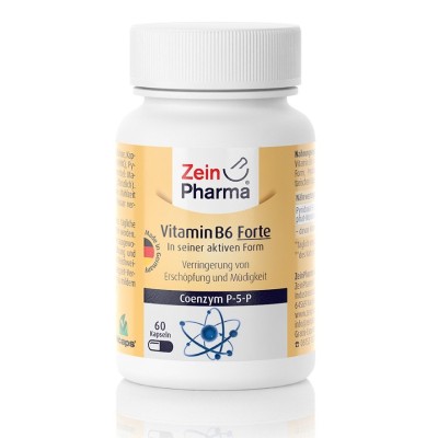 Zein Pharma - Vitamin B6 (P-5-P), 40mg - 60 caps