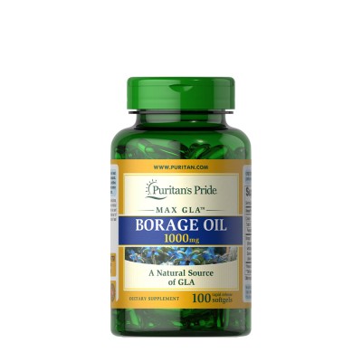Puritan's Pride - Borage Oil 1000 mg - 100 Softgels