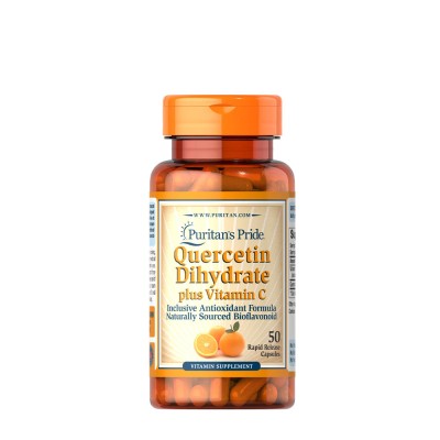 Puritan's Pride - Quercetin Dihydrate Plus Vitamin C 500