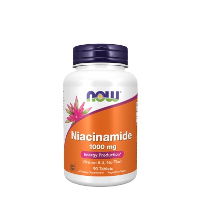 Now Foods - Niacinamide 1000 mg - 90 Tablets