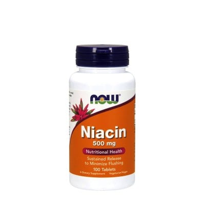 Now Foods - NIACIN 500 MG - 100 Tablets