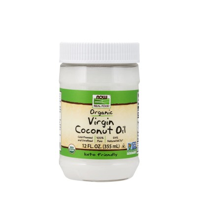 Now Foods - Virgin Coconut Cooking Oil, Organic - 355 ml