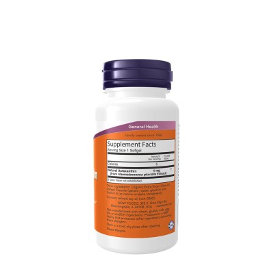 Now Foods - Astaxanthin 4 mg - 90 Softgels