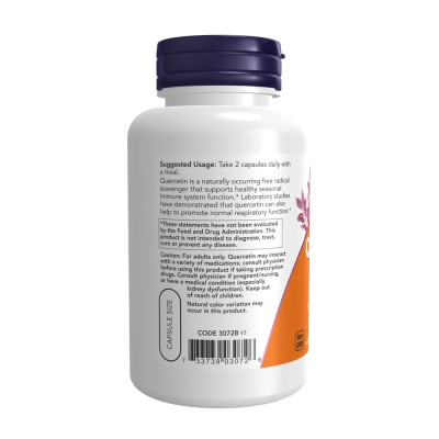 Now Foods - Quercetin 500 mg - 100 Veg Capsules