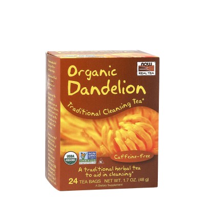 Now Foods - Dandelion Tea, Organic - 24 Tea Bags