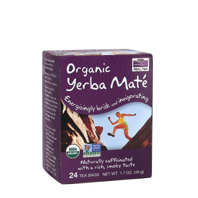 Now Foods - Yerba Mate Tea, Organic - 24 Tea Bags