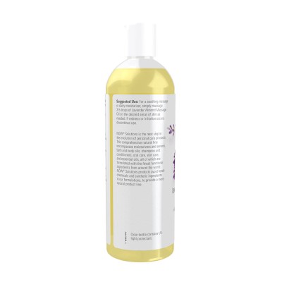 Now Foods - Lavender Almond Massage Oil - 473 ml