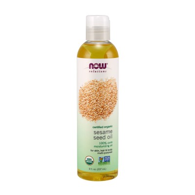 Now Foods - Sesame Seed Oil, Organic - 237 ml