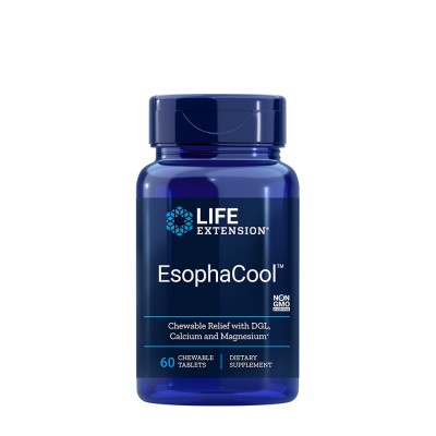 Life Extension - EsophaCool - 60 Chewable Tablets