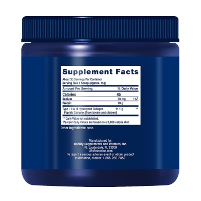 Life Extension - Collagen Peptides for Skin & Joints - 343 g