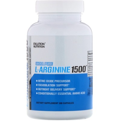 EVLution Nutrition - L-Arginine 1500 - 100 caps