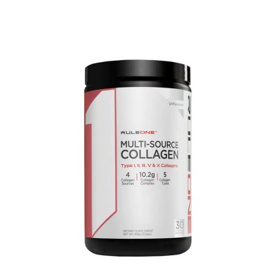 Rule1 - Multi-Source Collagen, Unflavored - 30 Servings