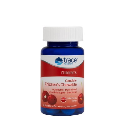 Trace Minerals - Complete Childrens Chewable, Wild Cherry - 60