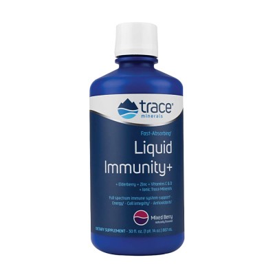 Trace Minerals - Liquid Immunity, Mixed Berry - 30 oz
