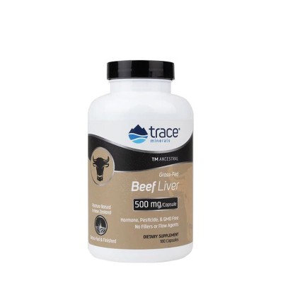 Trace Minerals - TMAncestral Beef Liver - 180 Capsules