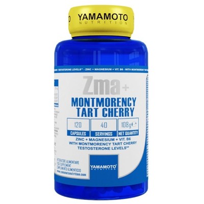 Yamamoto Nutrition - Zma +, Montmorency Tart Cherry - 120 caps