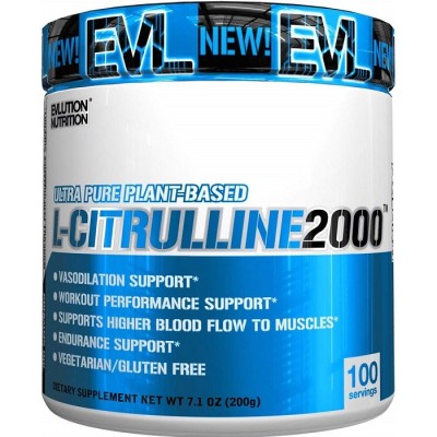 EVLution Nutrition - L-Citrulline 2000, Unflavored - 200 grams