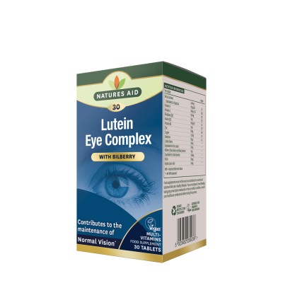 Natures Aid - Lutein Eye Complex - 30 Tablets
