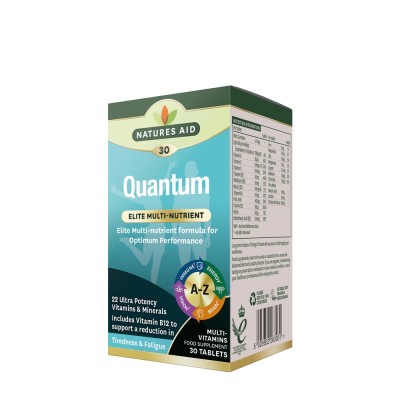 Natures Aid - Quantum Multi-Vitamins & Minerals - 30 Tablets