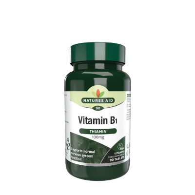 Natures Aid - Vitamin B1 100 mg - 90 Tablets