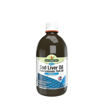 Natures Aid - Cod Liver Oil - 500 ml