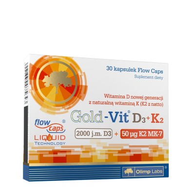 Olimp Labs - Gold-Vit® D3+K2 2000 IU - 30 Capsules