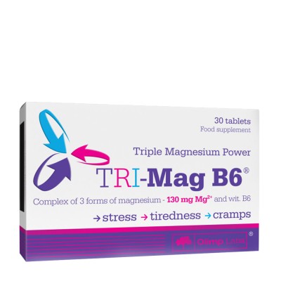Olimp Labs - Tri-mag B6 - 30 Tablets