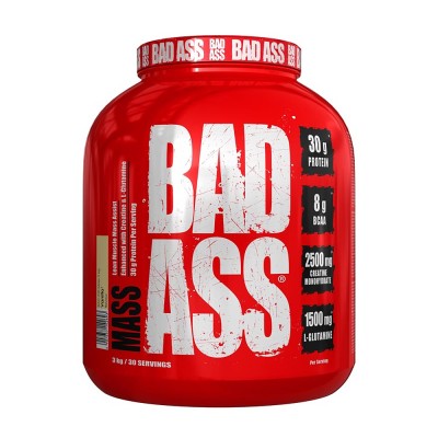 Bad Ass Nutrition - Bad Ass® Mass, Chocolate - 3 kg