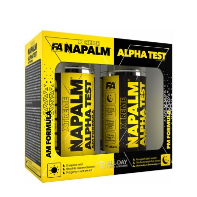 FA - Fitness Authority - Xtreme Napalm Alpha Test (AM PM